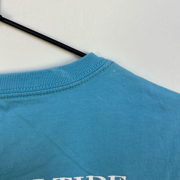 Southern Tide Signal Flags Short Sleeve Graphic Tee Sailing Blue boys XL - Picture 7 of 12